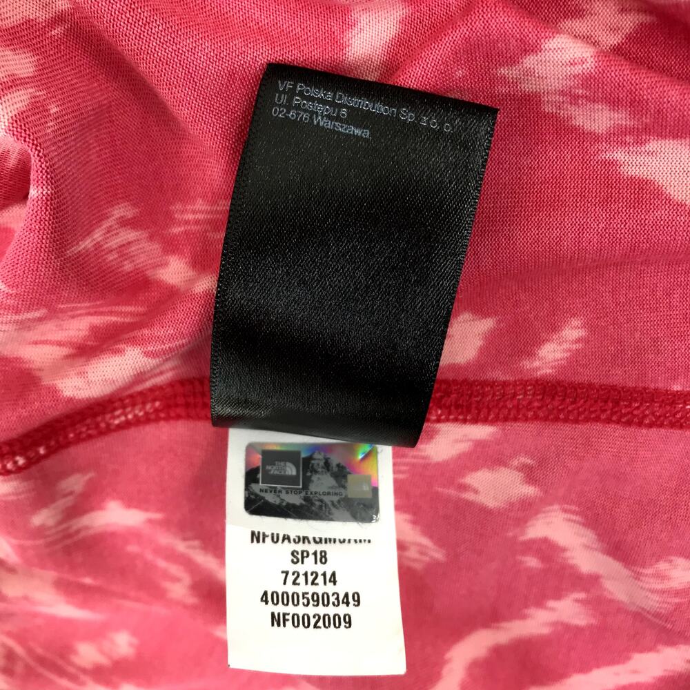 THE NORTH FACE Flash Dry Top Women M Red Sporty Outdoor Athletic Retro Travel - Picture 11 of 11